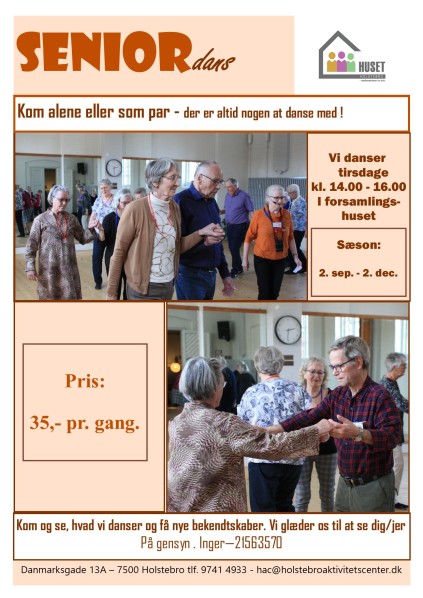 Seniordans,dans, musik,hygge, danse med andre, motion